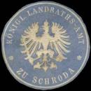 Siegelmarke K. Landraths-Amt zu Schroda W0385417