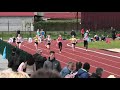 100m kobiet bieg 8 - Środa Wielkopolska 5.05.2019